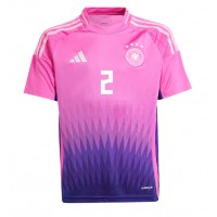 Germany Antonio Rudiger #2 Replica Away Shirt Euro 2024 Short Sleeve